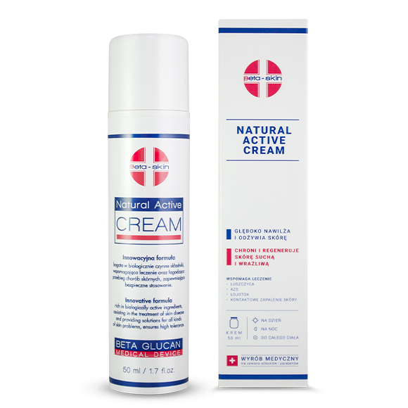 Beta Skin Natural Active Cream Krem do ciała i twarzy, 75 ml