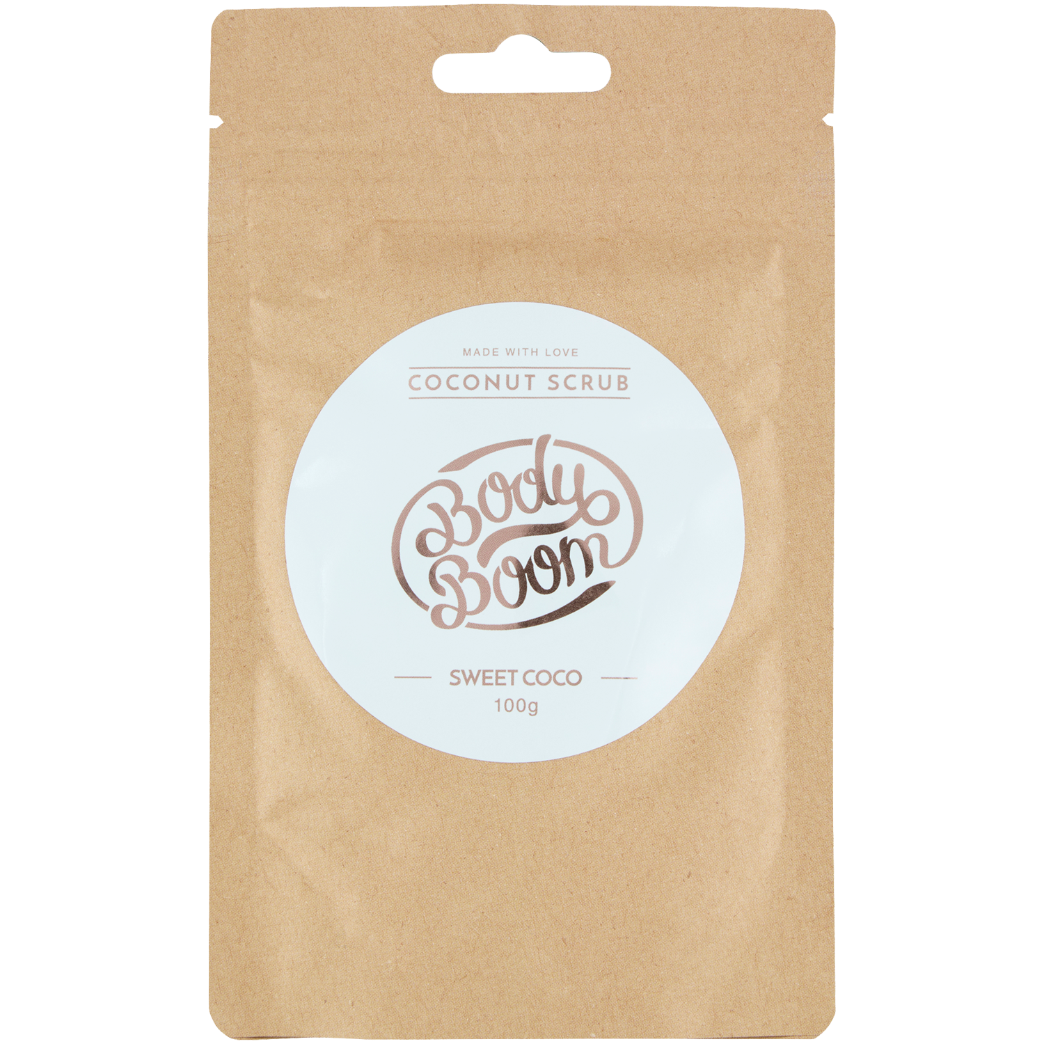 Bodyboom Sweet Coco kokosowy peeling do ciała, 100 g