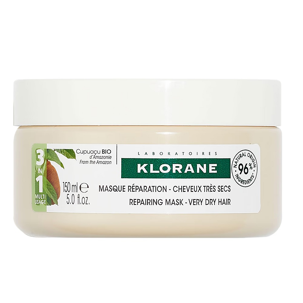 Klorane Cupuacu regenerująca maska do włosów, 150 ml