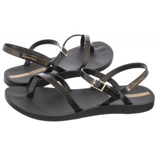 Sandały Ipanema Fashion Sand VII Fem 82842/21112 Black/Gold Black