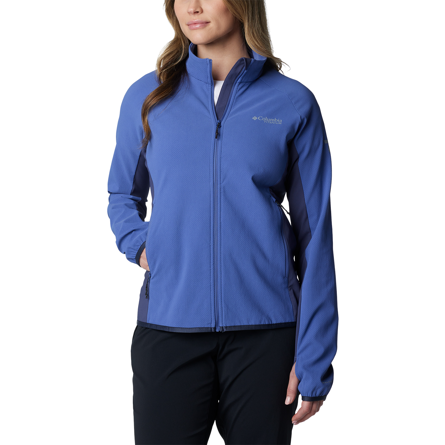 Polar damski Columbia Spectre Ridge Full Zip Tech Fleece eve/nocturnal - S