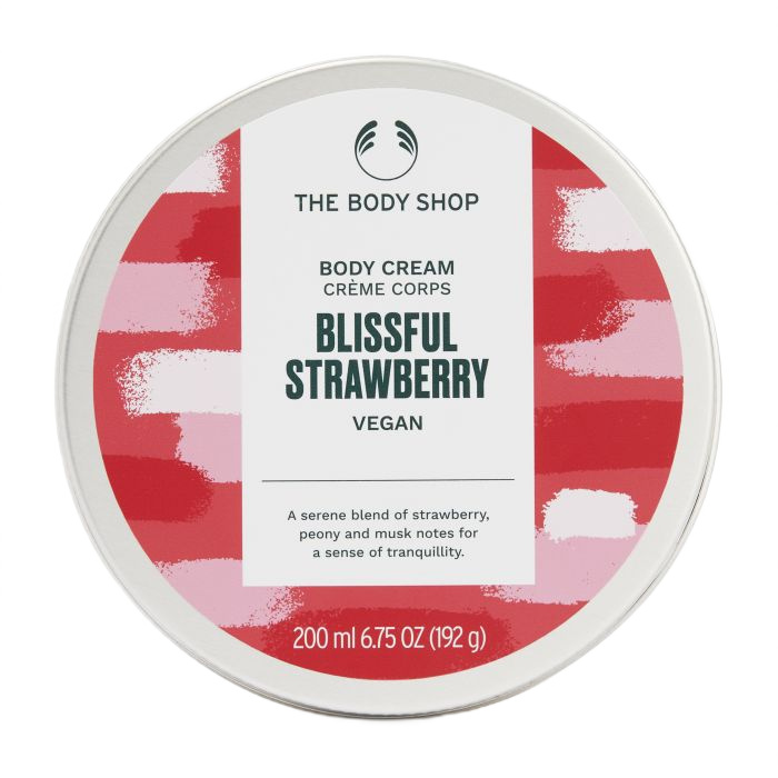 The Body Shop Blissful Strawberry wegański krem do ciała, 200 ml