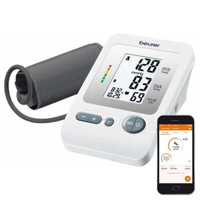 Ciśnieniomierz BEURER BM 26 Biało-szary