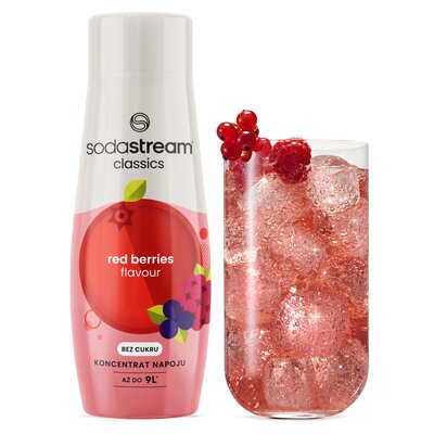 Syrop do saturatorów SODASTREAM Czerwone owoce leśne 440 ml bez cukru