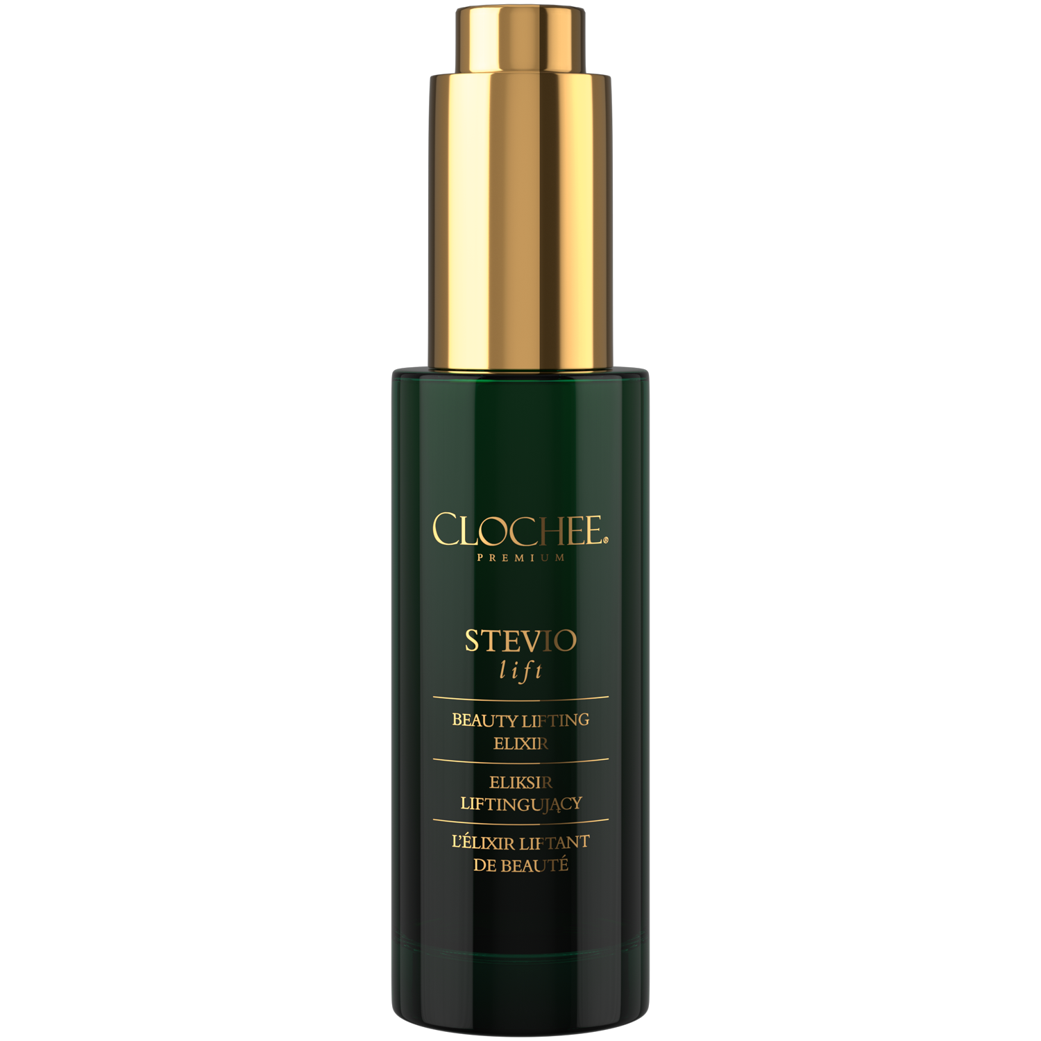 Clochee Premium Stevio Lift eliksir liftingujący do twarzy, 30 ml