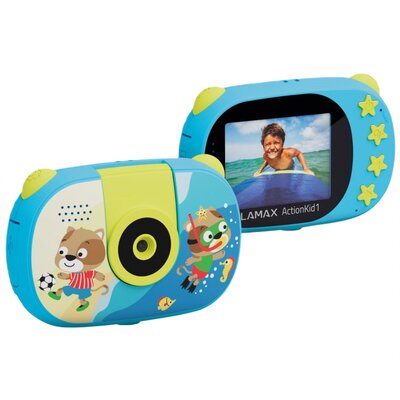 Kamera sportowa LAMAX ACTIONKID1 1080p, 8Mpx, filtry i efekty, wodoszczelna do 10m, dla dzieci