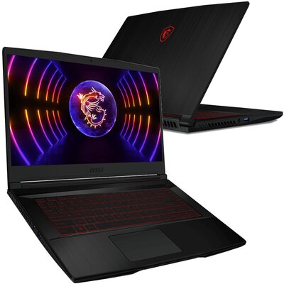 Laptop MSI Thin GF63 12UC-1001PL 15.6" IPS 144Hz i5-12450H 8GB RAM 512GB SSD GeForce RTX3050 Windows 11 Home
