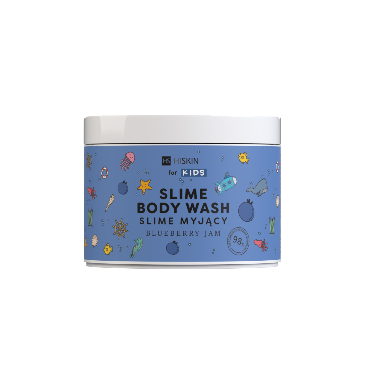 Hiskin For Kids slime myjący dla dzieci, 150 ml