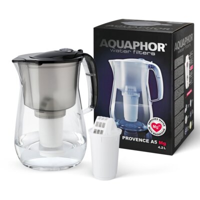 Dzbanek filtrujący AQUAPHOR Provence Czarny