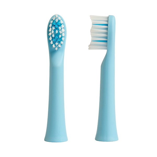 Smiley Light Kids końcówki do szczoteczki sonicznej niebieskie, 4 szt./1 opak.