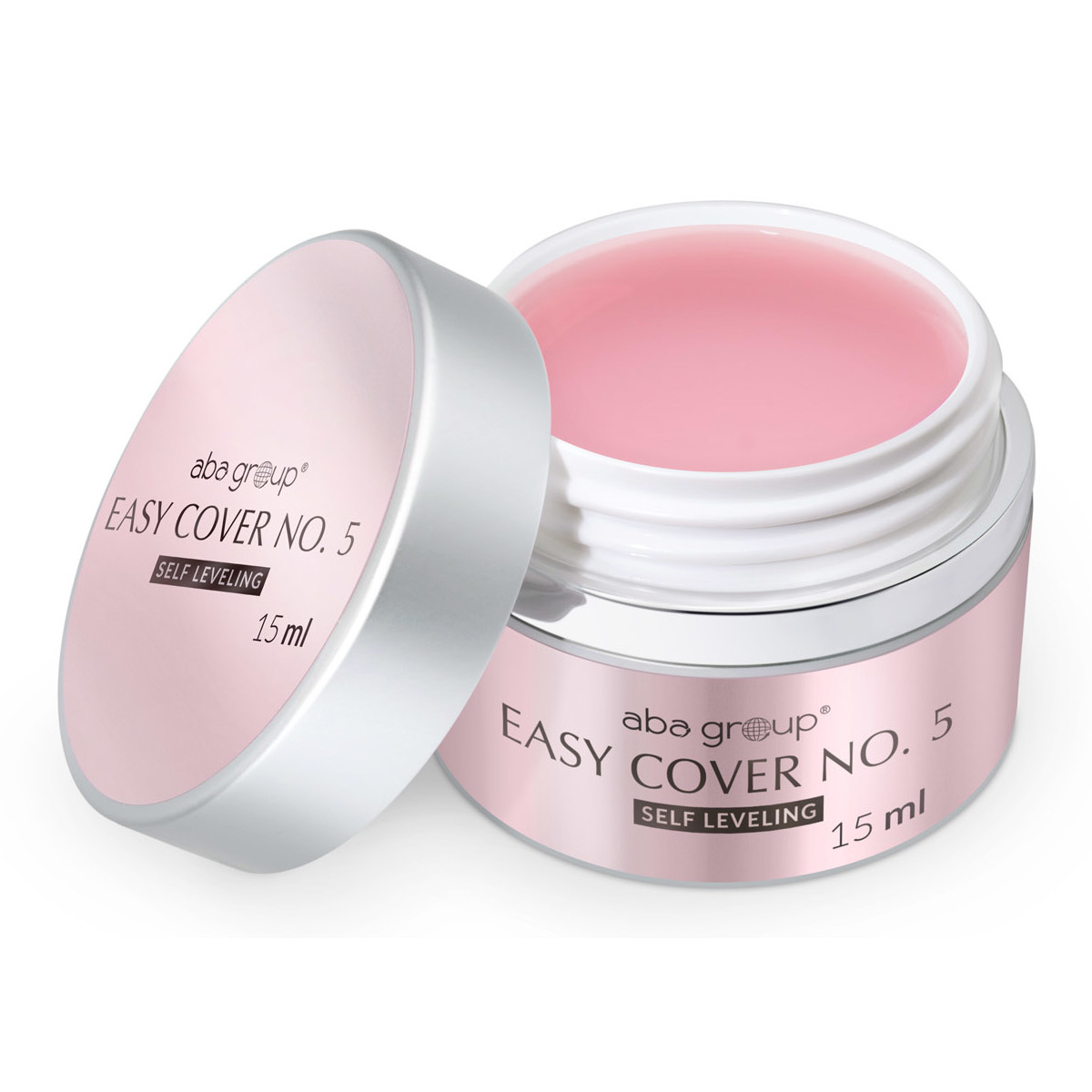 Aba Group Easy Cover żel budujący do paznokci, samopoziomujący, nr 5, 15 ml