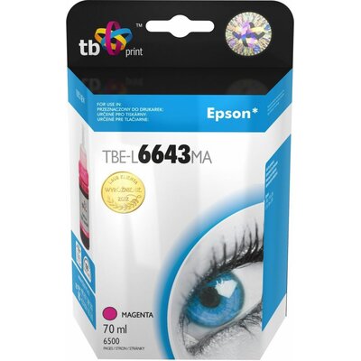 Tusz TB PRINT do Epson T6643 Purpurowy 70 ml TBE-L6643MA