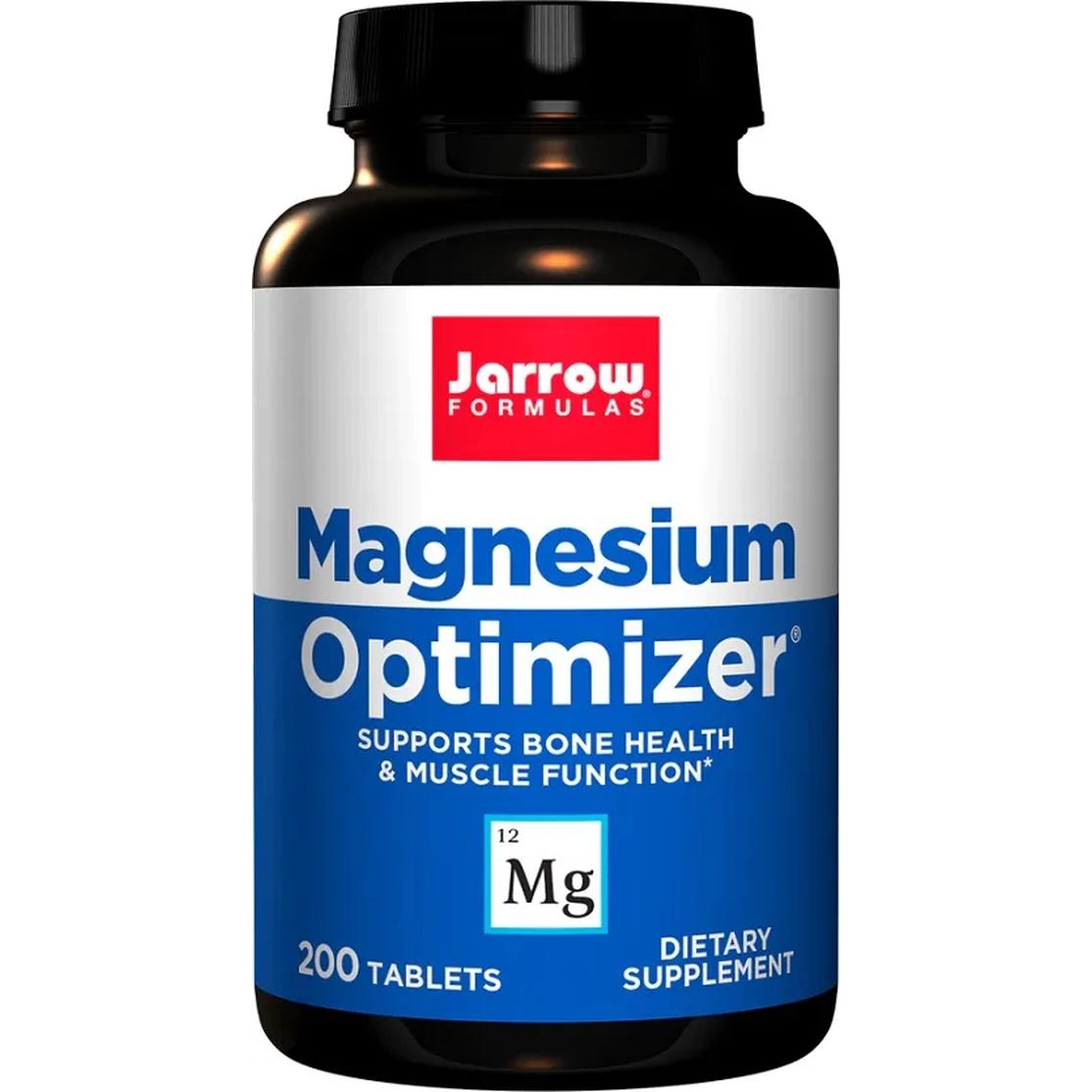 Jarrow Formulas Magnesium Optimizer suplement diety, 200 tabl./1 opak.