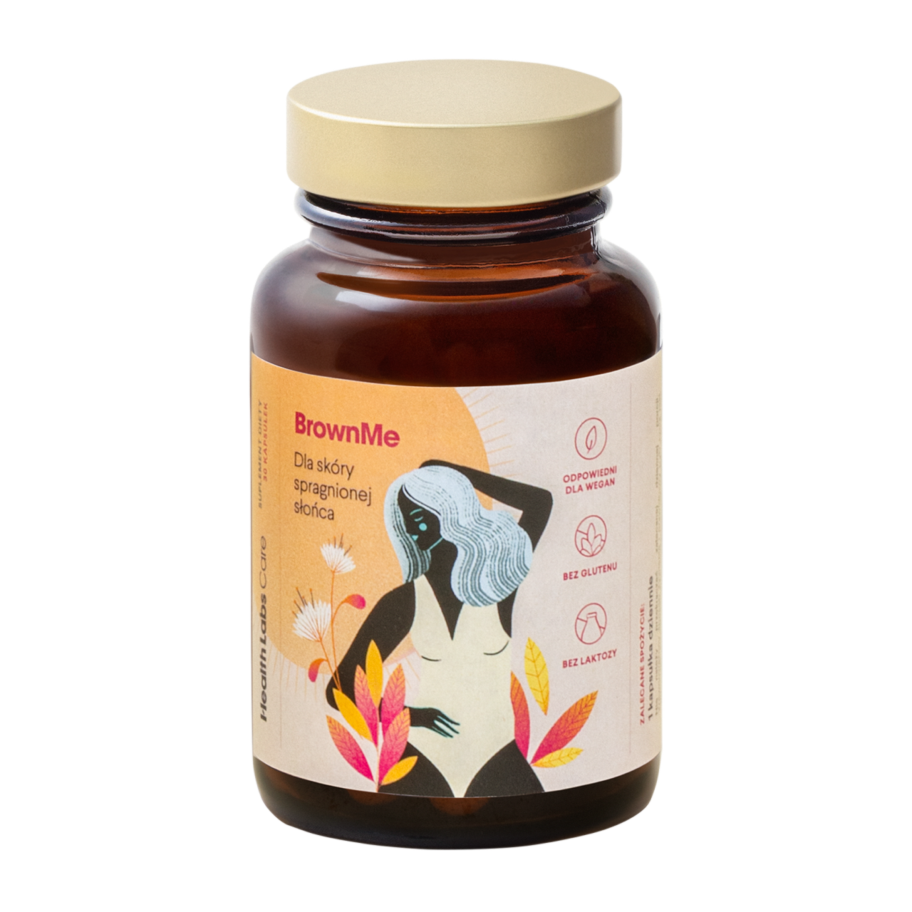 Health Labs Care BrownMe suplement diety opalanie i anti-aging, 30 kaps./1 opak.
