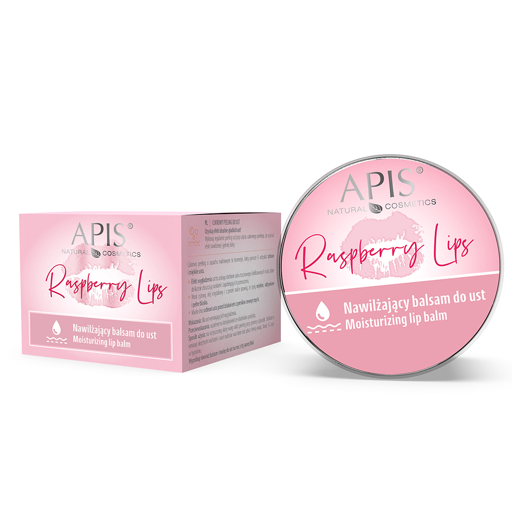 Apis Raspberry Lips nawilżający balsam do ust, 10 ml