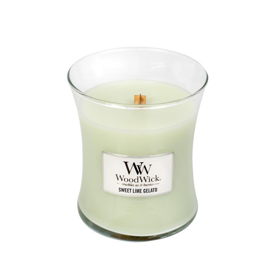 WoodWick - Świeca Średnia Sweet Lime Gelato 100h