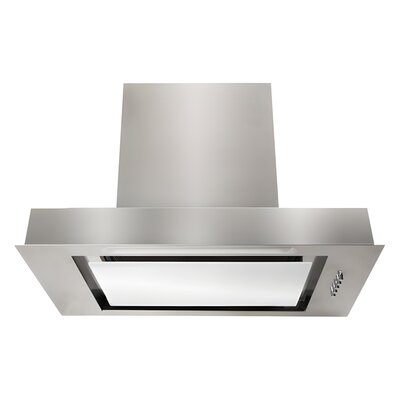 Okap AFRELLI AW-5 Piano Classic 60 Inox/białe szklo 428m3/h 65dB klasa D