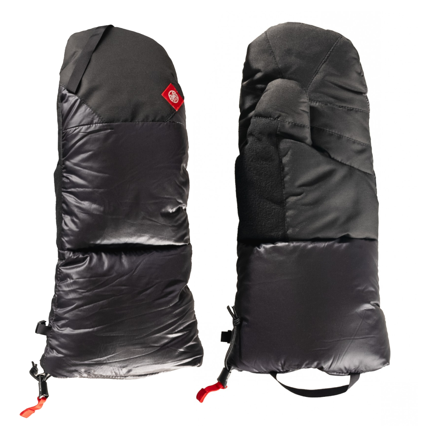 Rękawice łapawice puchowe Pajak Sherpa Mitts black - S