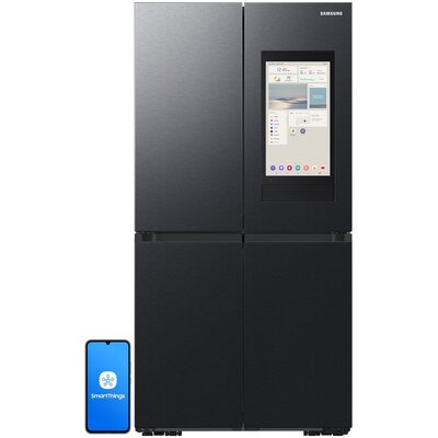 Lodówka SAMSUNG RF65DG9H0EB1EO Side by Side AI FamilyHub No Frost 183cm Grafitowa stal Podajnik wody Kostkarka