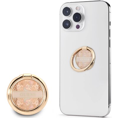 Uchwyt i podstawka GUESS Ring Stand Paisley Złoty