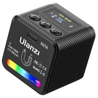 Kompaktowa lampa LED ULANZI L2 RGB