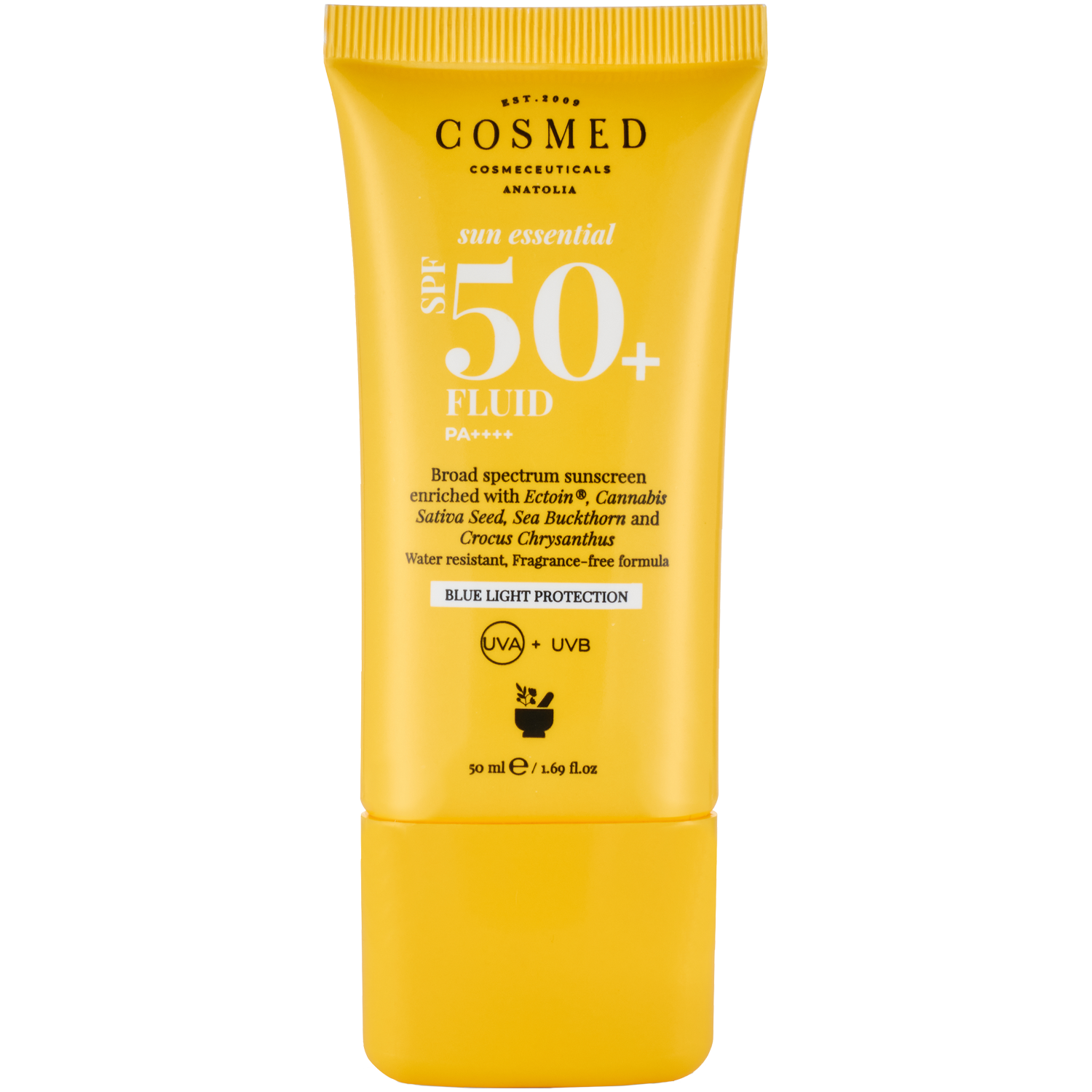 Cosmed Sun fluid do twarzy z SPF50+, 50 ml