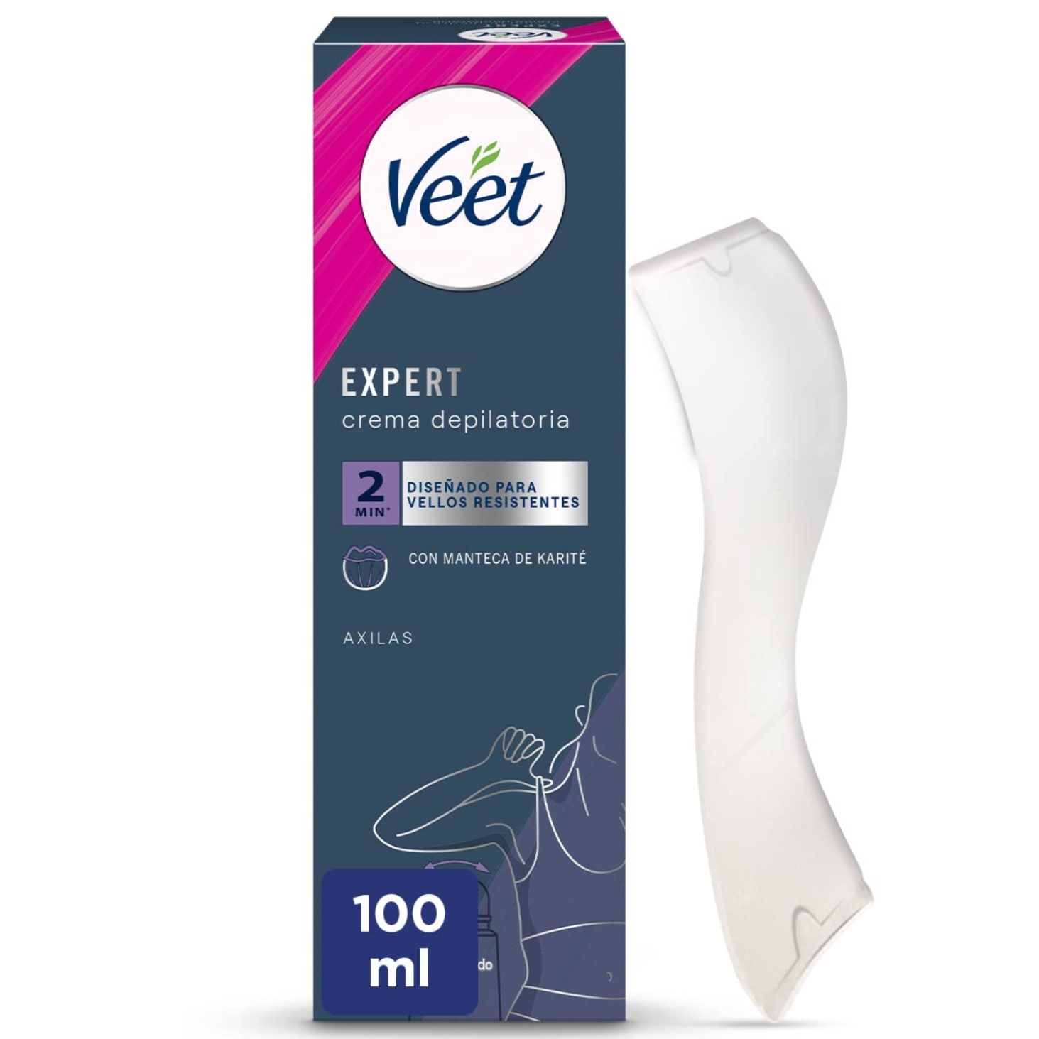 Veet Expert krem w kulce do depilacji bikini i pach, 100 ml