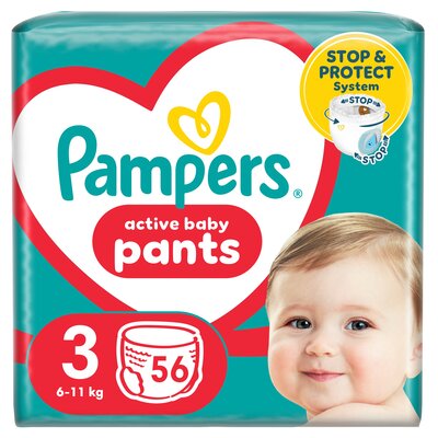 Pieluchomajtki PAMPERS Pants 3 (56 szt.)