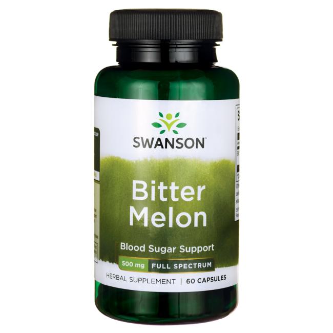Bitter Melon 500mg, 60kaps. - Gorzki melon (Swanson)