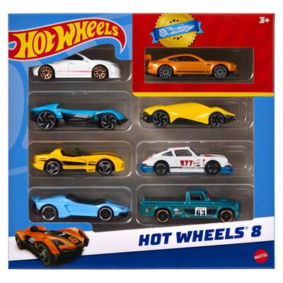 Zestaw pojazdów Hot Wheels HPV78 (8 sztuk)
