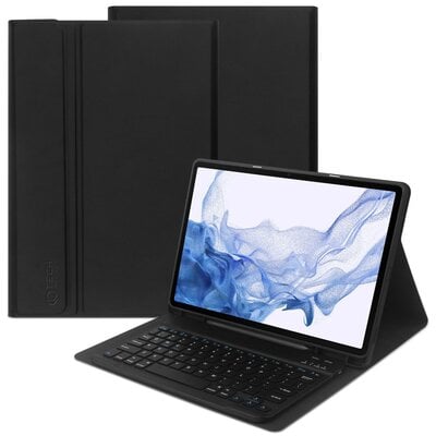 Etui na Galaxy Tab S7+ Plus/S8+ Plus/S7 FE 12.4 TECH-PROTECT SC Pen + Keyboard Czarny Klawiatura