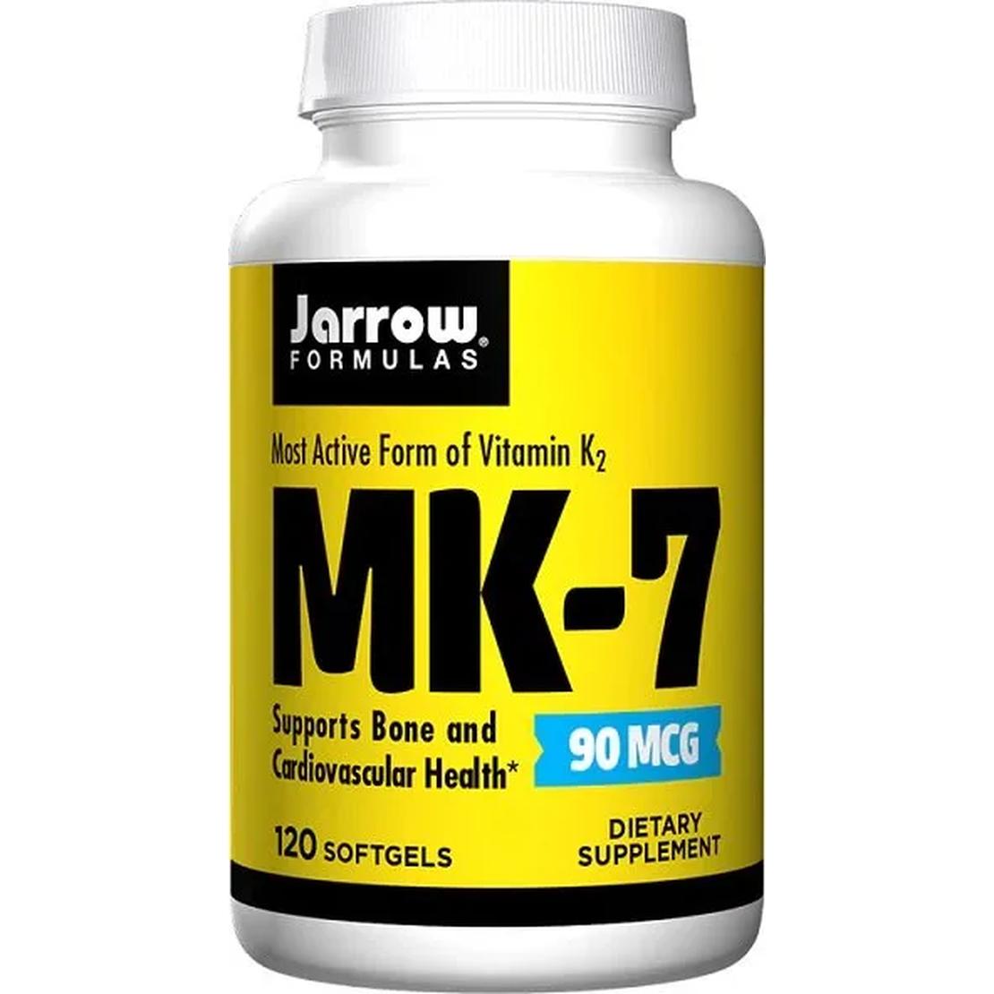 Jarrow Formulas suplement diety witamina K2 MK-7, 90 mcg, 120 kaps./1 opak.