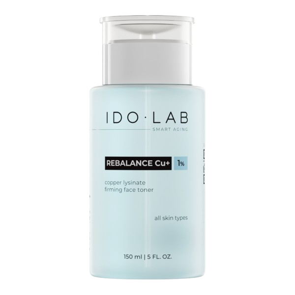 Ido Lab REBALANCE Cu+ regenerujący tonik z lizyną proliną miedzi, 150 ml