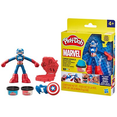 Ciastolina PLAY-DOH Marvel Kapitan Ameryka G00565X0