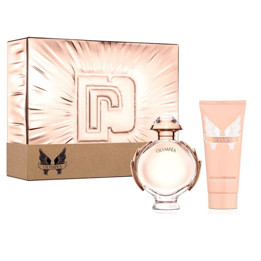 Paco Rabanne Olympea Olympea zestaw woda perfumowana spray 80ml + balsam do ciała 100ml
