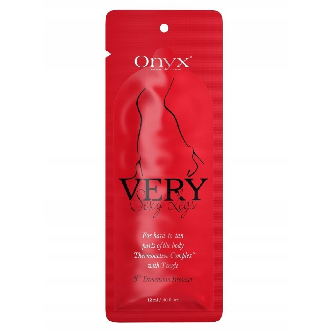 Onyx Very Sexy Legs rozgrzewający bronzer tingle do trudno opalających się partii z ekstraktem z mango, 12 ml