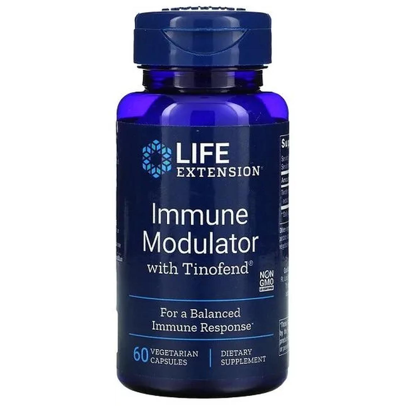 Life Extension Immune Modulator + Tinofend suplement diety, 60 kaps./1 opak.