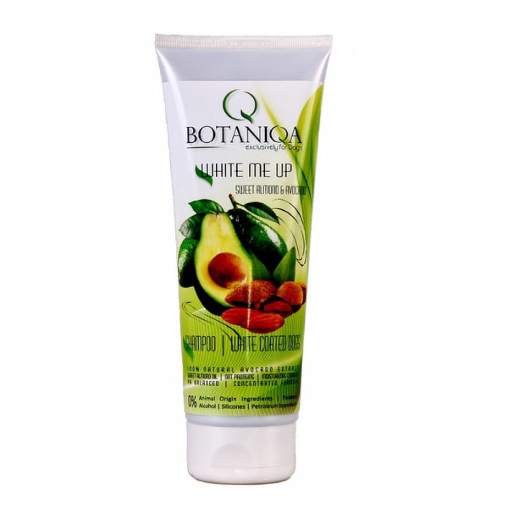 Botaniqa White Me Up Sweet Almond & Avocado Shampoo - szampon dla białych i jasnych psów