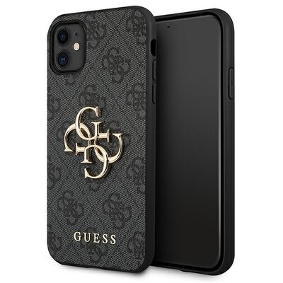 Etui GUESS 4G Big Metal Logo do Apple iPhone 11 Szary
