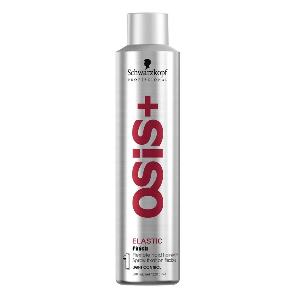Schwarzkopf Professional Osis+ Elastic elastyczny lakier do włosów 1 Light Control, 300 ml