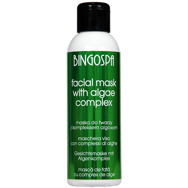 Bingospa maska do twarzy z kompleksem algowym nawilżanie i oczyszczanie, 150 g