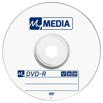 Płyta MY MEDIA Spindel DVD-R, 4.7 GB, 16x (50 szt.)