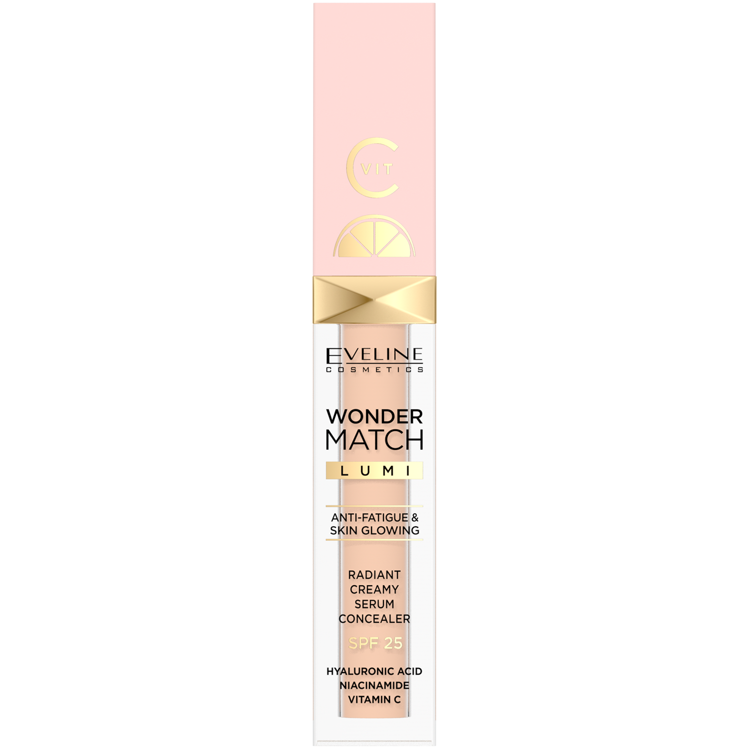 Eveline Cosmetics Wonder Match Lumi rozświetlający korektor do twarzy z SPF25 15 natural neutral, 6,8 ml