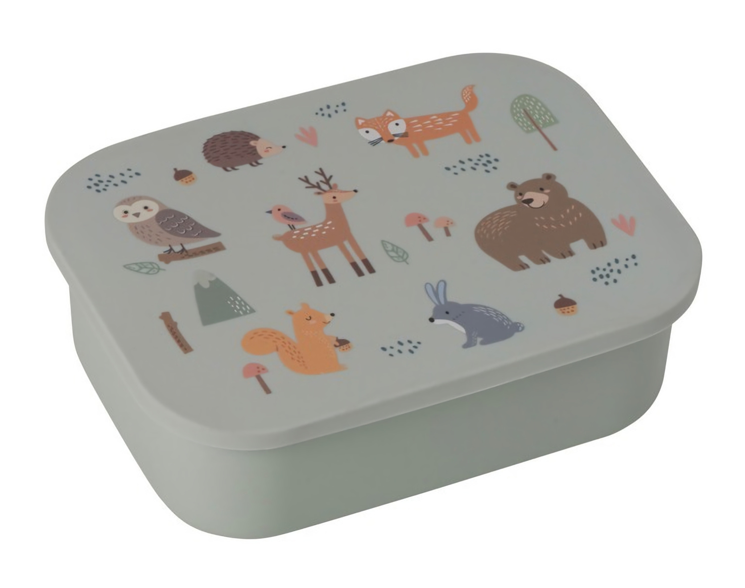 Lund London - Lunchbox dziecięcy 1,2 L Little Lund Woodland