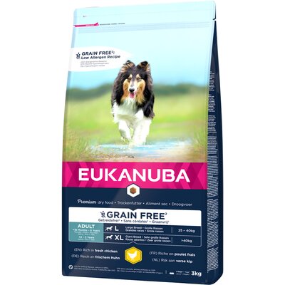 Karma dla psa EUKANUBA Adult Large Breeds Kurczak 3 kg