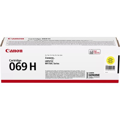 Toner CANON 069H Żółty