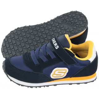 Buty Skechers Retro Sneaks Navy/Gold 97366N/NVGD