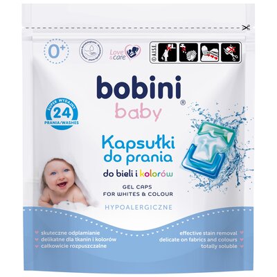 Kapsułki do prania BOBINI Baby - 24 szt.