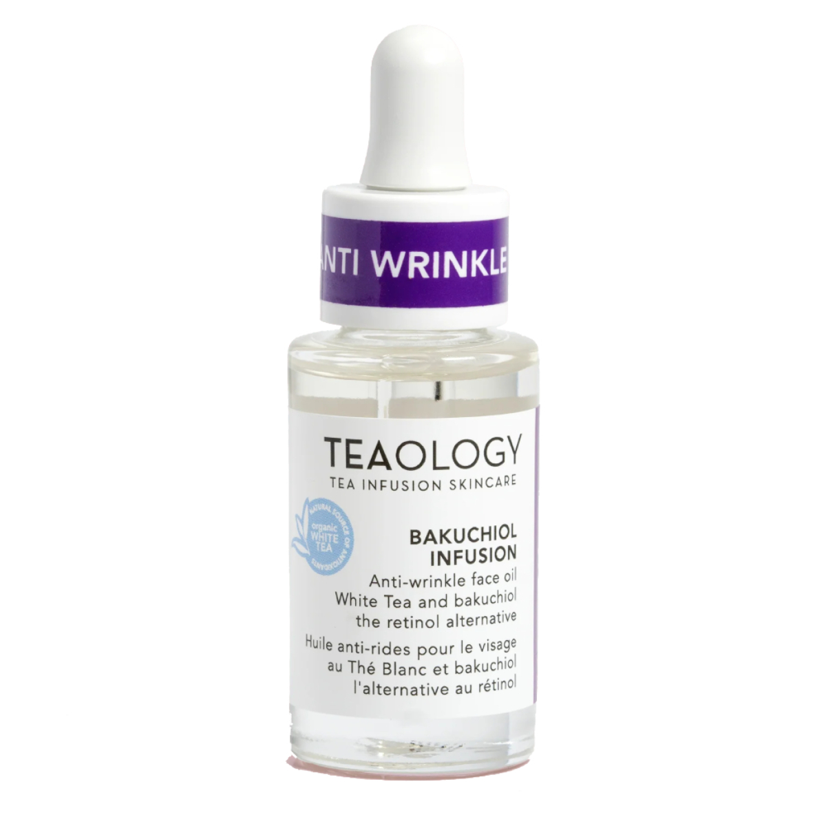 Teaology Bakuchiol przeciwzmarszczkowe serum do twarzy, 15 ml