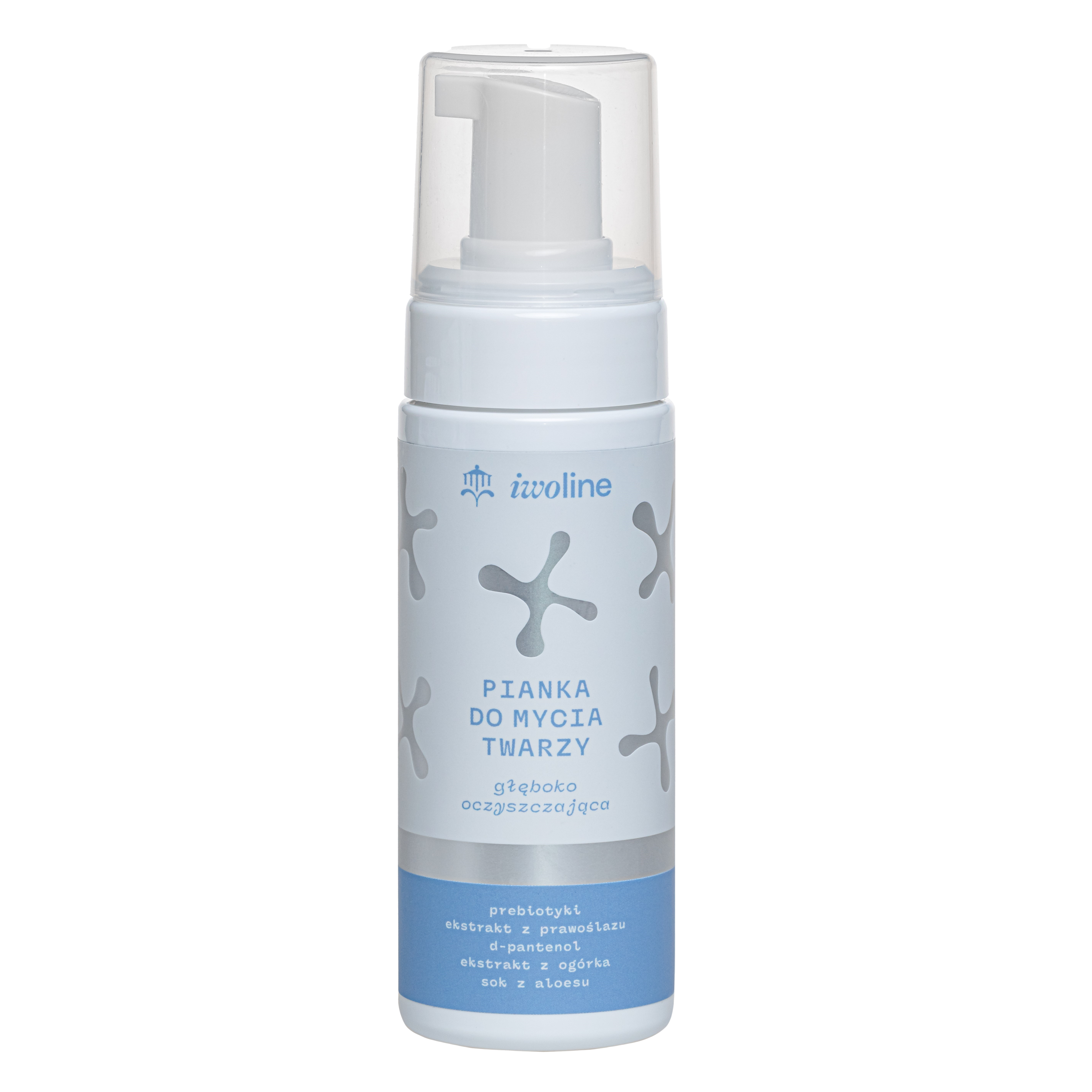 Iwoline pianka głęboko oczyszczająca do mycia twarzy, 150 ml